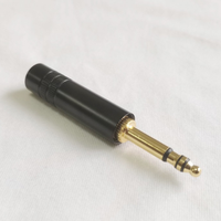 Prise audio TRRS 5,25 mm pour casque d'aviation, prise intercom 4 pôles TRS 480X PJ-068 standard US MIL-5.25 pour tour de contrôle aérien