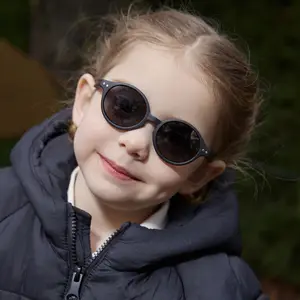 2024 New Polarized Children's Sunglasses - Cute Silicone Oval Frame Uv Protection Perfect For 3-12 Years Old Baby
