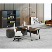 Bureau de direction multifonctionnel en bois de style moderne SOHO pour le bureau à domicile