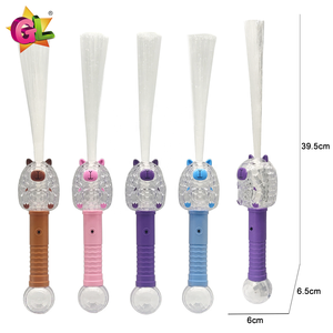 Giocattoli Più Popolari 2026: Bacchetta in Fibra Ottica Luminosa a Forma di Capibara con Animali in Plastica Blu, Rosa, Viola, Marrone - Giocattoli LED - Product Image 6