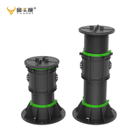 Accessoires de revêtement de sol pour terrasse Support de carrelage en plastique Socles de terrain TA-R