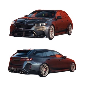 Kit Carrozzeria in Fibra di Carbonio SQ 2026 per <span class=keywords><strong>BMW</strong></span> M5 G99 <span class=keywords><strong>Station</strong></span> <span class=keywords><strong>Wagon</strong></span>: Labbro Anteriore, Minigonne Laterali, Diffusore Posteriore, Prese d'Aria Posteriori, Copri Specchietti - Product Image 1