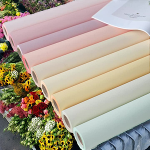 กระดาษคราฟท์ม้วนขายส่ง 80 แกรม เคลือบด้านเดียวด้วย PE สีมาการอง วัสดุสำหรับห่อของขวัญ เยื่อไม้บริสุทธิ์ พิมพ์ออฟเซ็ต - Product Image 2