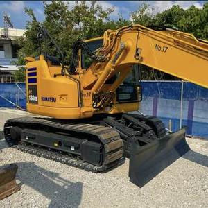 Excavadora Usada Komatsu PC138US de 13 Toneladas, Excavadora de Orugas PC138US-8 PC138US-11, Excavadora Hidráulica de Cola Corta, Bajo Número de Horas, Lista para Usar - Product Image 2