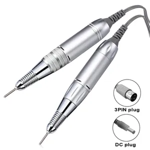 Lima eléctrica profesional de 3 pines para uñas con mango, funciones de limado, pulido y desbaste. - Product Image 6
