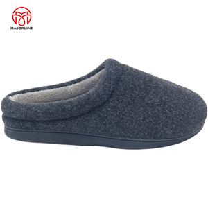 Full Customized OEM Fuzzy Winter Warm Cozy <strong>Slippers</strong> <strong>Felt</strong> Men's <strong>Slippers</strong> for Men House Bedroom Cotton <strong>slippers</strong> - Product Image 6