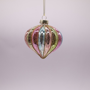 Adornos Navideños de Cristal en Forma de Cebolla, Corazón, Meteoro y Pentagrama, Color Rojo Vino y Gris, de Gamuza Tipo Cisne, Venta al Por Mayor para Productores - Product Image 6