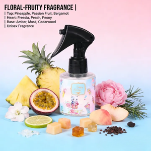 <span class=keywords><strong>Spray</strong></span> parfumé pour cheveux floral et fruité de qualité supérieure pour femmes - 100 ml - Parfum avec des notes de bergamote, de freesia et d'ambre pour un style quotidien - Product Image 2