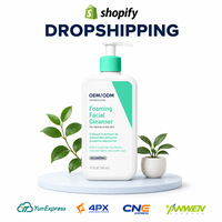 Limpiador Facial Espumoso OEM/ODM para Piel Normal a Grasa, Limpieza Profunda, Control de Grasa, Envío Directo, 355 ml
