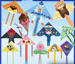 Cometa Promocional Personalizada con Impresión Colorida de Bandera Nacional, Forma y Tamaño Personalizados - Product Image 2