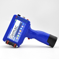 Imprimante jet d'encre industrielle portable automatique multifonctionnelle pour codes QR et dates, pour cartons, canettes, sacs, bouteilles en plastique et feuilles métalliques