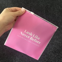 Sacs en plastique givrés personnalisés de haute qualité avec fermeture éclair réutilisable pour vêtements, chaussettes et fourrures