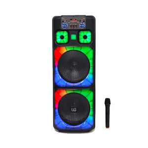 Haut-parleur sans fil multifonctionnel 5.0 RGB LED 60W pour ambiance de fête en plein air avec microphone intégré, prise en charge de l'application et karaoké - Product Image 3