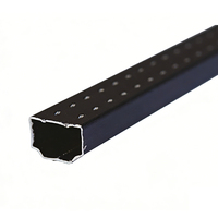Perfil de Aluminio Aislante para Vidrio, Barra Espaciadora de Borde Cálido, Duradera, para Sistemas de Puertas y Ventanas de Eficiencia Energética