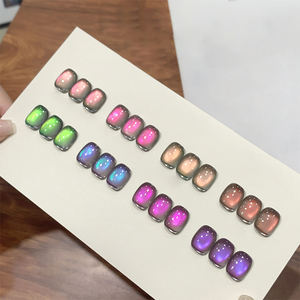 AILANUO Esmalte de Uñas en Gel Efecto Ojo de Gato Aurora de 10 Colores, Esmalte Magnético Profesional para Uñas UV - Product Image 2