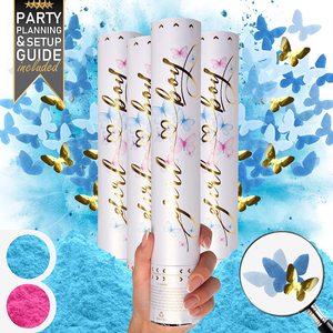 Coriandoli cannoncino Party popper <span class=keywords><strong>cuore</strong></span> eco-friendly per momenti memorabili per la laurea di capodanno compleanno di natale Baby Shower - Product Image 3