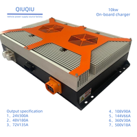 Chargeur de batterie pour camion électrique 10KW 20KW OBC, chargeur embarqué 6.6KW pour la charge de batteries lithium de voiture