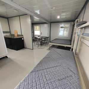 Mini Villa prefabricada de lujo moderna de 30 pies, paquete plano, casa de 30 pies hecha de panel sándwich para centro comercial de oficina u hotel - Product Image 3