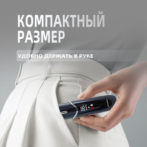 Rasoir électrique noir 6 en 1 pour femmes, épilateur multifonction, rasoir étanche - Product Image 5