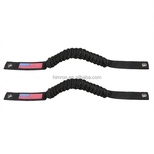 High Quality Handmade Grab <strong>Handles</strong> <strong>Paracord</strong> Roll Bar Grab <strong>Handle</strong> with Amerian Flag - Product Image 3