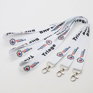 Custom Printed <b>Lanyards</b> Medical Safety Training Event Neck <b>Lanyard</b> Medisafe Consulting Safety Campaign <b>Lanyard</b> - Product Image 1