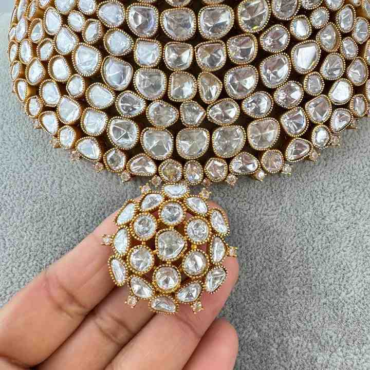 bridal kundan jewelry set