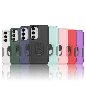Coque de téléphone portable double couche armure hybride pour <span class=keywords><strong>Samsung</strong></span> S25Ultra S24 S23 <span class=keywords><strong>support</strong></span> de béquille A16 A26 A36 A56 couverture de téléphone - Product Image 5