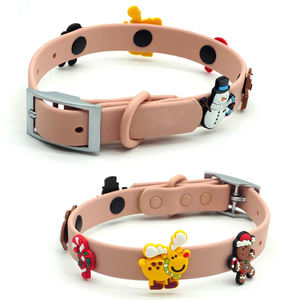 शीर्ष विक्रेता सरल लक्जरी pvc नायलॉन डॉग कॉलर्स ब्रेअवे की सुविधा से सभी छुट्टियों को सजाते हैं - Product Image 5
