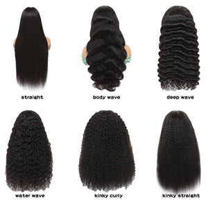 วิกผมลูกไม้แบบยาว ทรงผมบอดี้เวฟ ตัดเป็นชั้นๆ พร้อมปิดผมด้านหน้า 9x6  ไม่ต้องใช้กาว  ทำจากผมแท้  ตัดแต่งทรงแล้ว  พร้อมสวมใส่ - Product Image 6