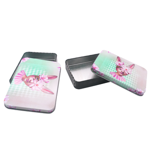 Lata de aceite de grado alimenticio de lujo personalizada, lata de metal, caja de lata de té y café, latas de metal herméticas, bote de forma cuadrada - Product Image 1