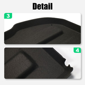 Accessorio Auto Ripiano Portaoggetti per <span class=keywords><strong>Nissan</strong></span> <span class=keywords><strong>Qashqai</strong></span> 2007-2015 Copertura Bagagliaio Tenda Privacy Protezione Carico - Product Image 4