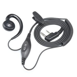 Auriculares Walkie Talkie con Gancho para la Oreja Tipo G con Cancelación de Ruido y Micrófono Tipo K para Baofeng UVK5 K6 8800 8600 - Product Image 2