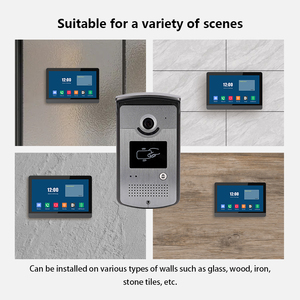 Videoportero WiFi para el Hogar con Intercomunicador Visual, Cámara de 1080P, Cableado Ethernet CAT5E, Material de Aleación de Aluminio - Product Image 3