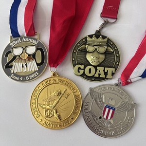 Médailles promotionnelles en alliage de zinc imprimées aux UV écologiques Cadeaux d'affaires gravés au Vietnam pour les sports et les jeux Trophées et plaques - Product Image 2
