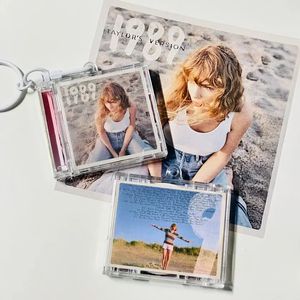 Aanpassen Nfc Sleutelhanger Mini <span class=keywords><strong>Cd</strong></span> Nfc Tag Sleutelhangers Gepersonaliseerde Custom Singer Song Muziekalbum Nfc <span class=keywords><strong>Cd</strong></span> Case Sleutelhanger - Product Image 3