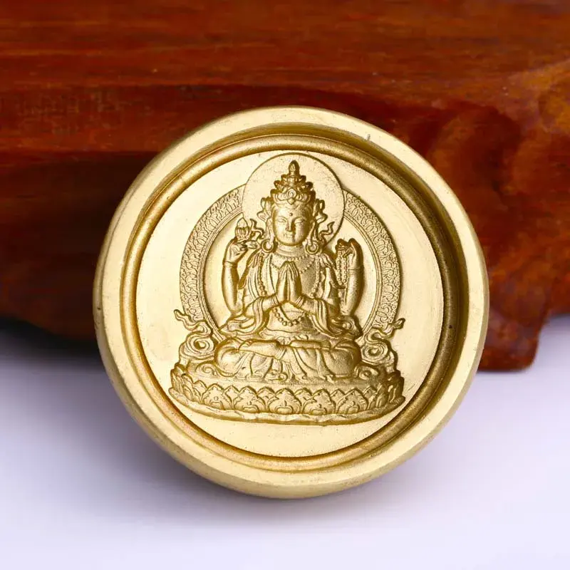 Brass Crafts Buddha Tsa Tsa / religious excellent / worship Collection