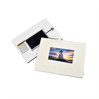 Brochure vidéo en gros Module de composants de carte de voeux Carte d'écran LCD avec croix musicale Styles d'anges en papier