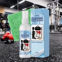 Nettoyant Premium Naturel pour Équipements Sportifs – Spray Dissolvant de Taches Tenaces pour Gants de Boxe, Chaussures à Crampons, Tapis de Yoga, Sacs de Sport, Casques