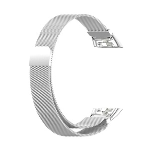 Bracelet à boucle magnétique Milan pour <span class=keywords><strong>Huawei</strong></span> Honor <span class=keywords><strong>Band</strong></span> 7 <span class=keywords><strong>6</strong></span> Bracelet de remplacement de bracelet intelligent pour <span class=keywords><strong>Huawei</strong></span> <span class=keywords><strong>Band</strong></span> <span class=keywords><strong>6</strong></span> <span class=keywords><strong>Pro</strong></span> Dragonne en métal - Product Image 4
