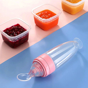 Productos maternos e infantiles <span class=keywords><strong>para</strong></span> bebé, cuchara <span class=keywords><strong>para</strong></span> botella de <span class=keywords><strong>cereales</strong></span> de arroz, dispositivo de alimentación alimentaria, cabezal suave de silicona de grado - Product Image 5