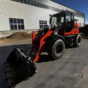 कारखाने प्रत्यक्ष 2 टन मिनी व्हील लोडर के साथ कारखाने प्रत्यक्ष 2 टन मिनी व्हील लोडर संलग्न कैब हाइड्रोलिक त्वरित संलग्न - Product Image 1