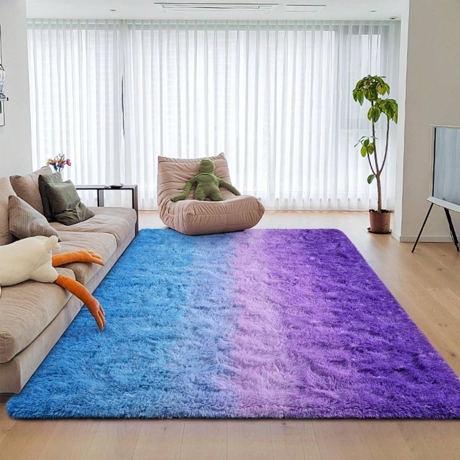 Dégradé bleu-violet