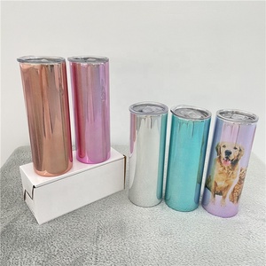 Bạc 20oz thăng hoa ma thuật long lanh gương Tumbler - Product Image 2