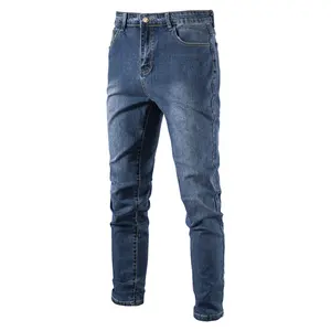 Nieuwe Aankomst Plus Size Mannen Jeans Custom Essentials Nieuwste Designer Jeans Slim Elastische Denim Voor Heren Jean Broek