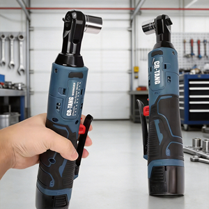 Clé à cliquet sans fil haute performance 225 tr/min 21 V 360 N/m en matériau CR-V, appareil polyvalent pour atelier de carrosserie automobile, en stock - Product Image 4
