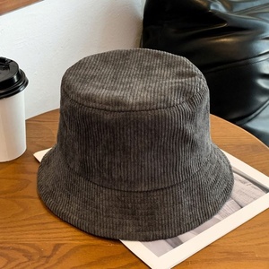Chapeau Seau en Velours Côtelé Chapeaux Seau Personnalisés Logo Brodé Design Seau - Product Image 2