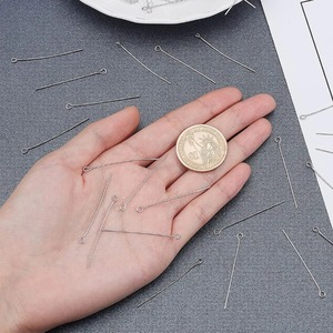 Sunling 100 pièces Épingles à tête ouverte en acier inoxydable pour la création de bijoux DIY (<span class=keywords><strong>perles</strong></span>, boucles d'oreilles, colliers, pendentifs, bracelets) - Product Image 4