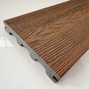 <span class=keywords><strong>Piastrelle</strong></span> per decking in composito legno-plastica coestruso, ecologiche, ignifughe, antiscivolo, impermeabili, con <span class=keywords><strong>bordi</strong></span> quadrati, moderne per uso <span class=keywords><strong>esterno</strong></span> - Product Image 2