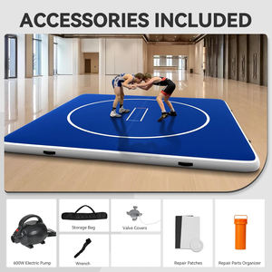 Estera de gimnasia inflable hecha a medida para entrenamiento de acrobacias uso en gimnasio de patio trasero - Product Image 2