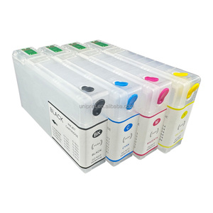 Cartouche d'encre rechargeable pour imprimante <span class=keywords><strong>Epson</strong></span> WorkForce Pro <span class=keywords><strong>WP</strong></span>-4025 <span class=keywords><strong>WP</strong></span>-<span class=keywords><strong>4015</strong></span> <span class=keywords><strong>WP</strong></span>-4525 <span class=keywords><strong>WP</strong></span>-4545 WP4595 Europe avec puce ARC T7011 T7014 - Product Image 1